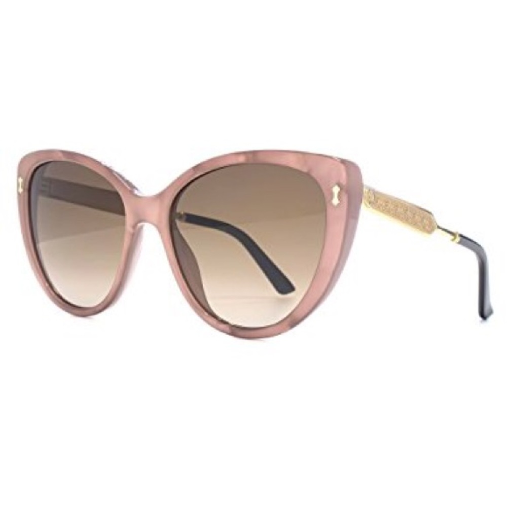 Gucci Pink Cat Eye Sunglasses